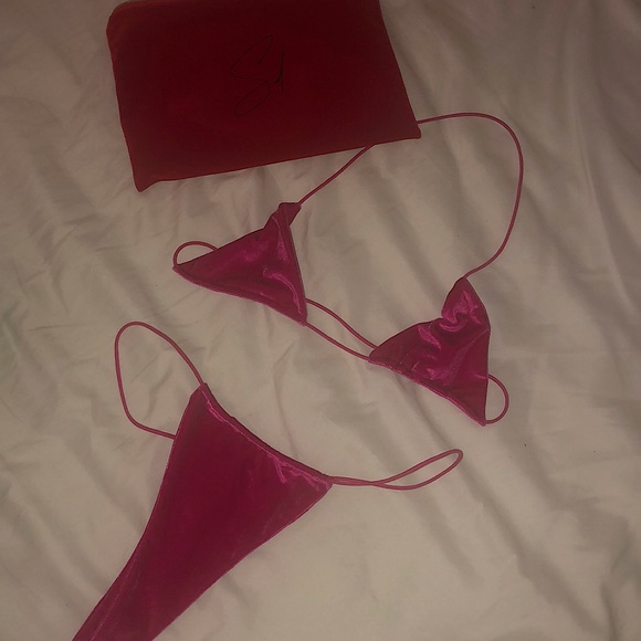 SEL DOVAL Velvet Valentine’s Day Tinikini - Picture 1 of 1